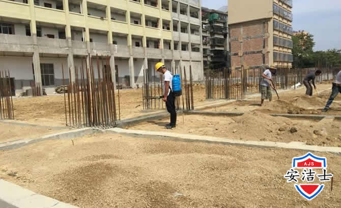 泰顺学校机关防治白蚁